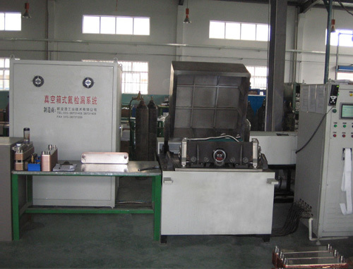 钎焊板式换热器氦检测设备