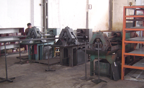 钢铝复合管 扎片机