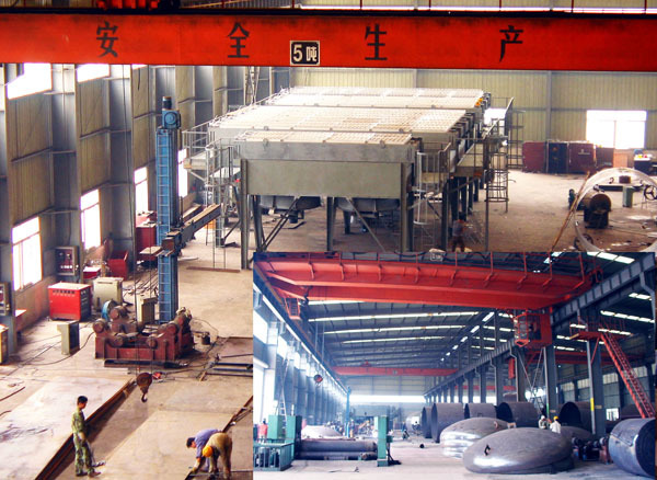 压力容器生产车间